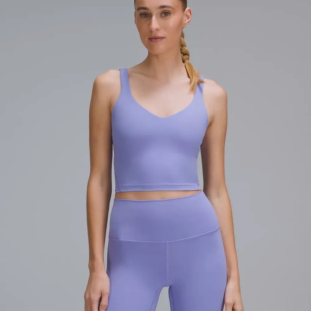 Lululemon align top in dark lavender size 10